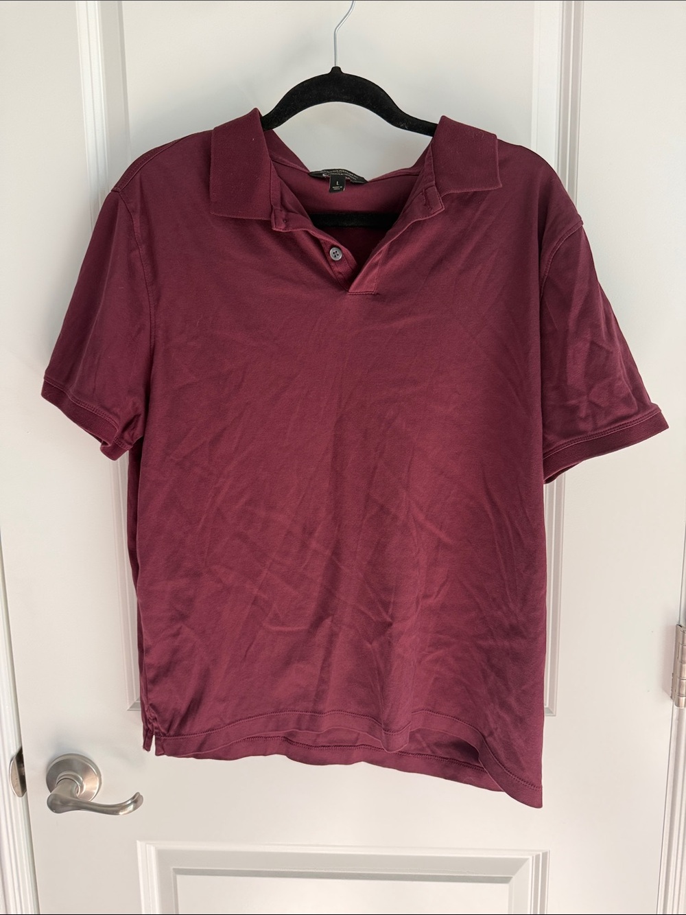 Banana Republic Men's Polo in Burgundy